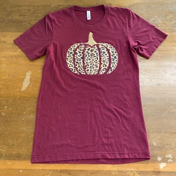 Fall Thanksgiving Pumpkin Shirt Sz Small - Picture 1 of 7